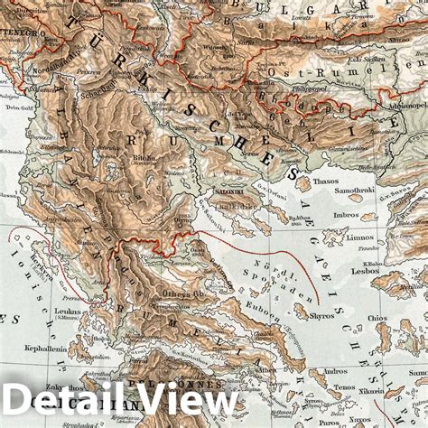 Balkan Peninsula Europe Map