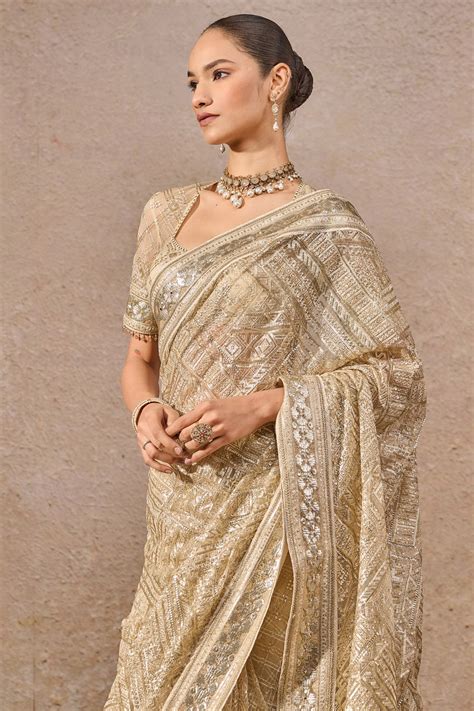 Languid Summer Resham & Zari Classic Saree