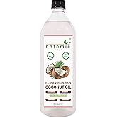 HATHMIC Raw Extra Virgin Coconut Oil (Cold Pressed)1000ml : Amazon.in ...