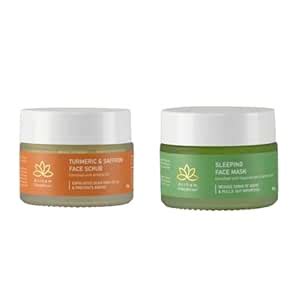 Buy Artham Saffron Face Scrub (50g) and Vitamin C Sleeping Face Mask ...