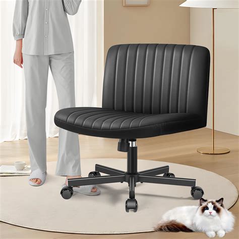 Brick Attic Criss Cross Chair with Wheels Legged Armless Desk Reading ...