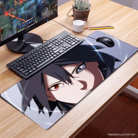 Mouse Pad Gamer 65x32 cm Kaneki - Anime Tokyo Ghoul 493 - Escorrega o Preço