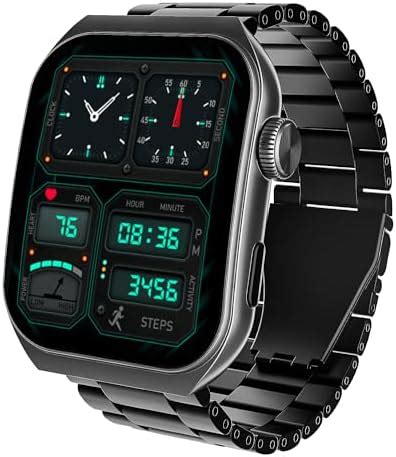 boAt Ultima Vogue Smart Watch w/ 1.96" (4.9 cm) AMOLED Curved Display ...