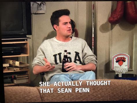 If Sean Penn exists in the Friends universe, why does no one mention that Ursula’s fiancé looks ...