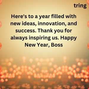 100+ Happy New Year Wishes For Your Boss
