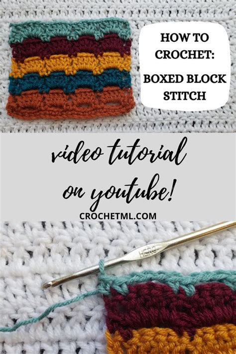 Image result for Crochet Boxed Stitch Tutorial