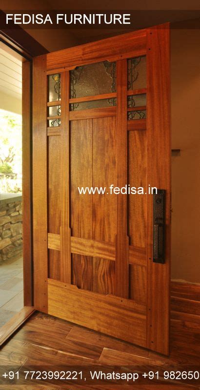 French Door Design, Steel Gate Design Single Door | Decorative Wooden ...