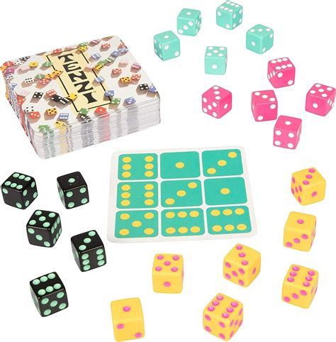 Buy TENZI Party Pack Dice Game Bundle with 77 Ways to Play TENZI - A ...