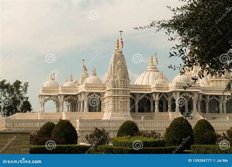 Houston BAPS Shri Swaminarayan Mandir Editorial Photography - Image of ...