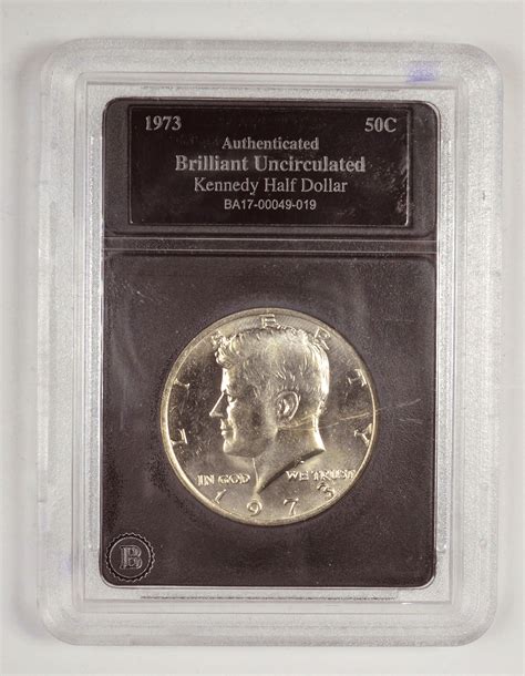 Brilliant Uncirculated 1973 Kennedy Half Dollar | Property Room