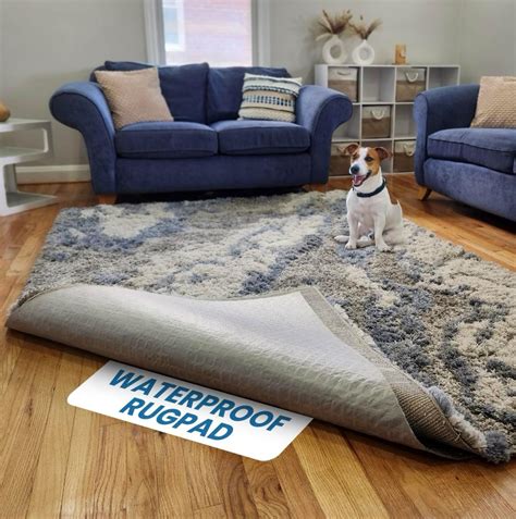 Amazon.com: Waterproof Rug Pad, 2'6x10 ft (1/8" Thin) - Protect Floors ...