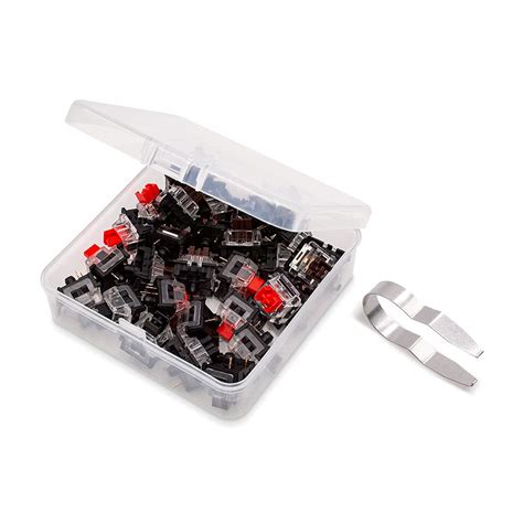Granvela OUTEMU Black/Red/Brown Switch 3 Pin Keyswitch DIY India | Ubuy