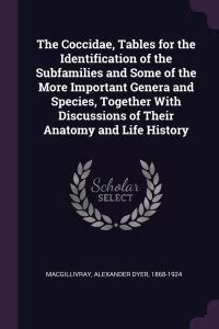 The Coccidae, Tables for the Identification of the Subfamilies and Some ...