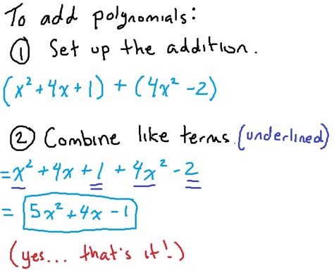 Image result for Add Polynomials