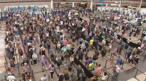 Denver airport isn't 'built to withstand' record crowds | 9news.com