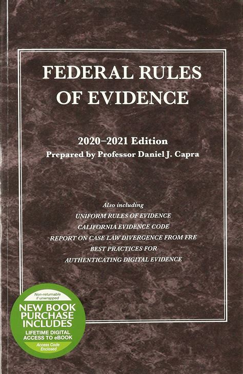 Federal Rules of Evidence Explained 的图像结果
