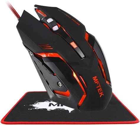 Amazon.in: Buy Being One MFTEK Gaming Mouse USB Wired, 6 Programmable ...