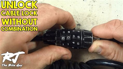 How to Unlock Cable Lock without the Code 的图像结果
