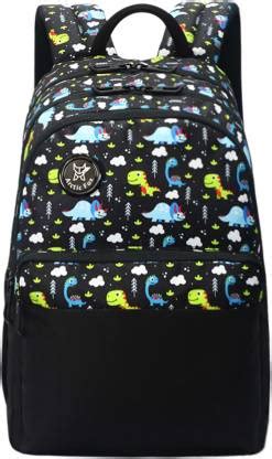 Flipkart.com | Arctic Fox Dino Black School Bag - School Bag