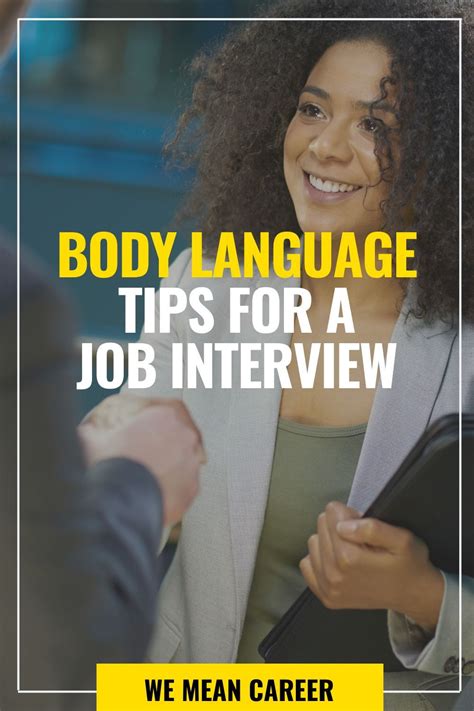Image result for Interview Body Language Tips