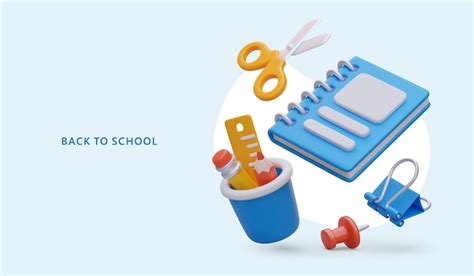 School Stationery Cartoon 的图像结果