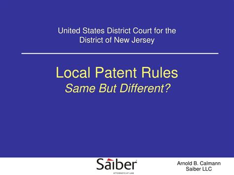PPT - United States District Court for the District of New Jersey ...