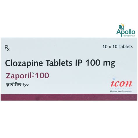 ZAPORIL 100MG TABLET | Uses, Side Effects, Price | Apollo Pharmacy