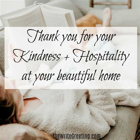 Unlock The Secrets Of "Thank You For Your Hospitality": A Journey Of ...
