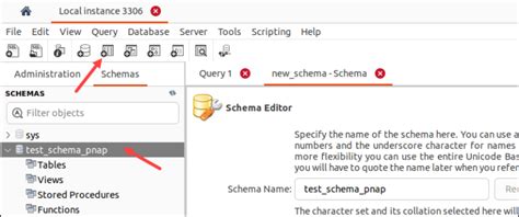 Create Table Using MySQL Workbench 的图像结果