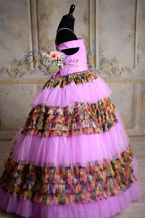 rental dresses for photography sessions: "Sunset Sorbet" Purple Floor ...