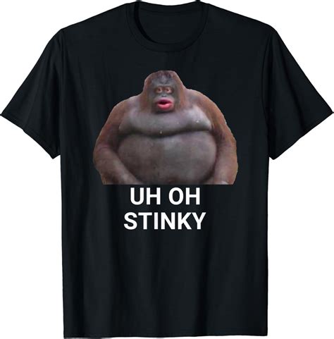Buy Uh Oh Stinky Poop Dank Memes Le Monke T-Shirt Online at Lowest ...
