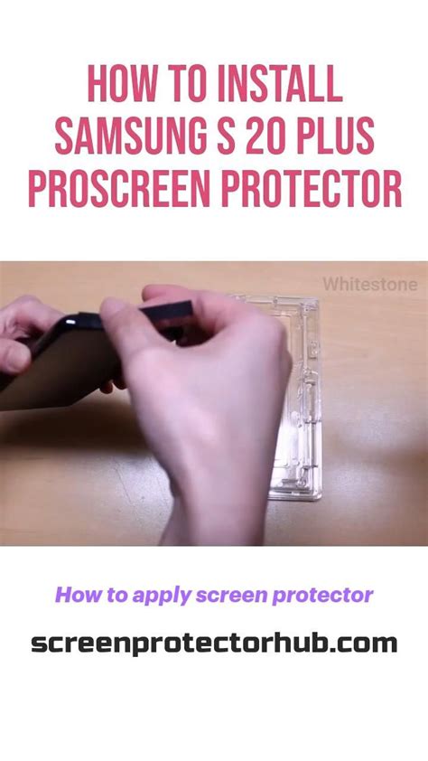 Screen Protector S20 Installation Guide 的图像结果