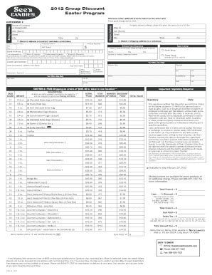See's Candy Guide Pdf - Fill Online, Printable, Fillable, Blank | pdfFiller