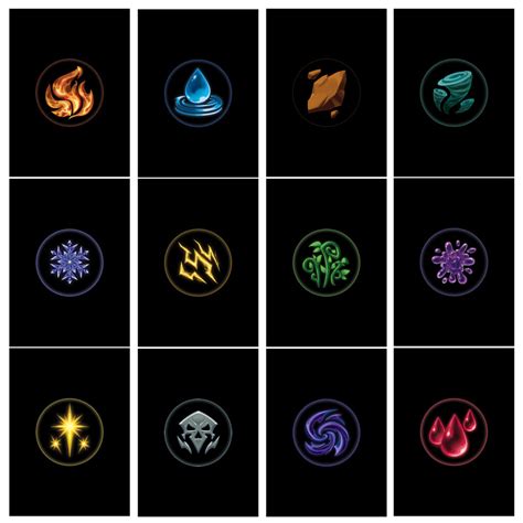 Elements Series I – MTG Size – 100 Textured Matte TCG Trading Card Sleeves - Fantasy North