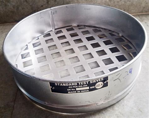 Galvanized Iron Test Sieves for Laboratory Use with GI Frames 300 mm ...