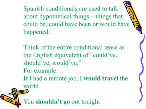 El Condicional Spanish ppt.ppt