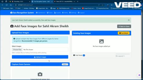 Intelligent Live Face Recognition Web Application with Deep Learning ...