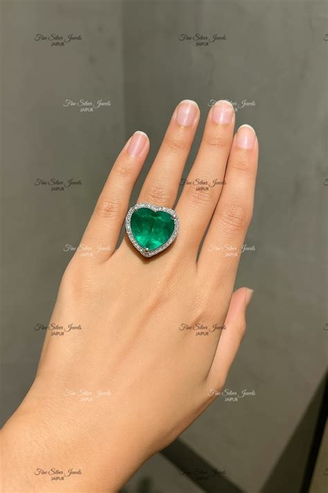 925 Silver Doublet Heart Ring – FSJ