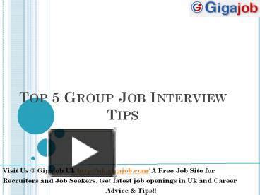 Image result for Group Job Interview Tips