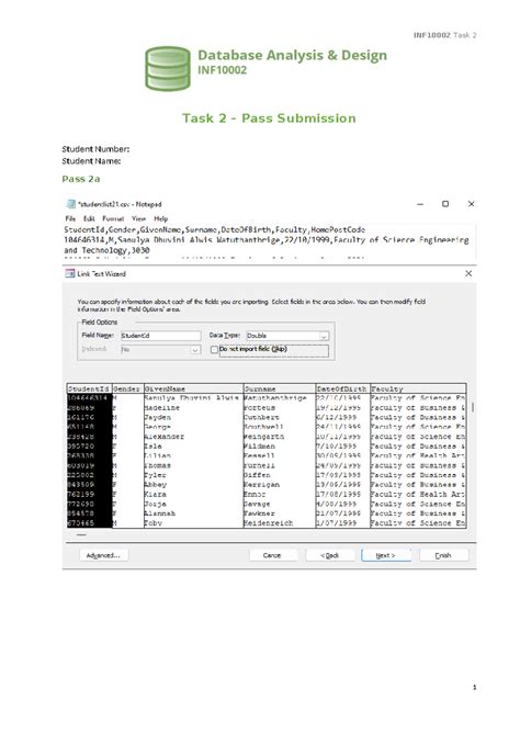 T02P - bjfdyrhtcfvjgbku - Task 2 – Pass Submission Student Number ...