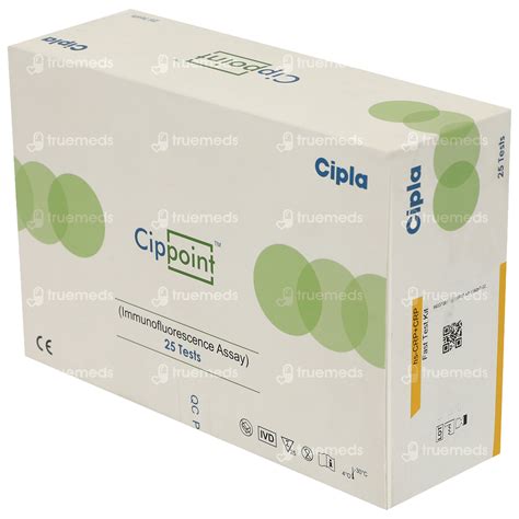 Cippoint Hs Crp And Crp Fast Test Kit 25 - Uses, Side Effects, Dosage ...
