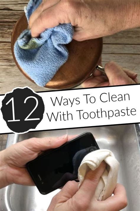 Image result for Toothpaste Cleaning Hack