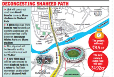 New route will ease traffic near Gomtinagar Extension in Lucknow ...