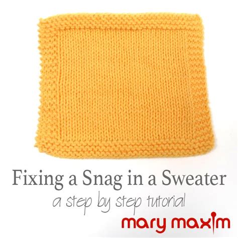 Fixing Snags Tutorial 的图像结果