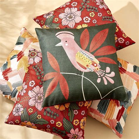 Buy Vera Calliste Set of 5 Printed Cushion Cover - 40x40cm from Home ...