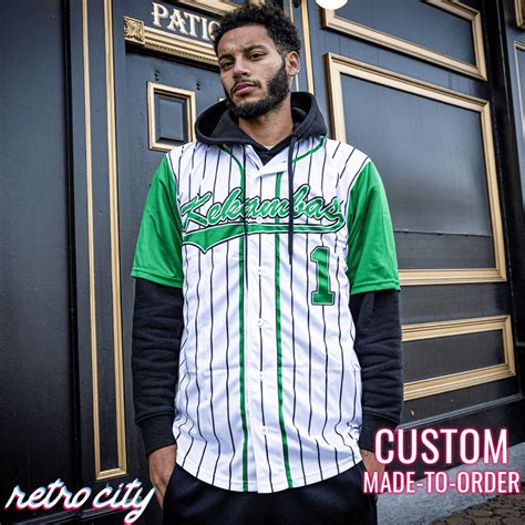Hardball Kekambas 'g-baby' Full-button Baseball Jersey *CUSTOM* - Etsy