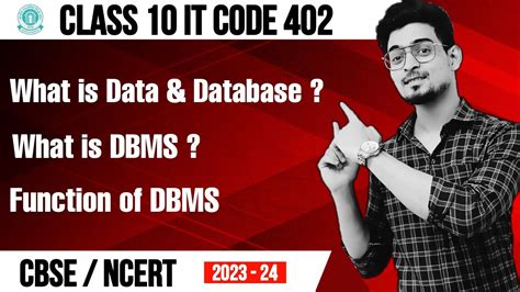 Image result for Database Management System Class 10 Code 402