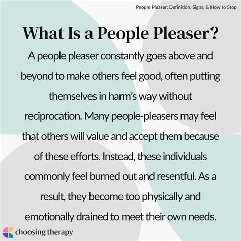 14 Signs You're a People Pleaser & How to Stop