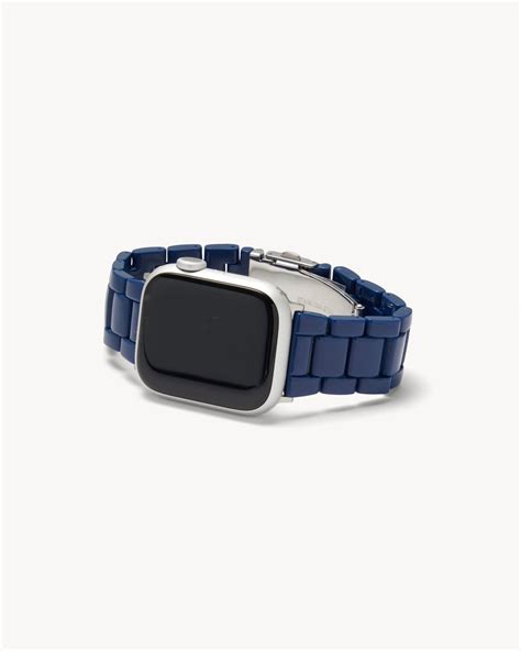 Apple Watch Band in French Navy | Machete Jewelry – MACHETE