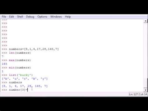 Python Programming Tutorial - 12 - More List Functions Video Lecture ...
